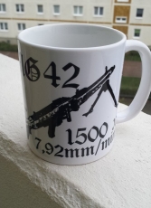 MG 42 1500 x 7,92mm pro Minute - 4 Tassen (Rundumdruck)