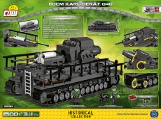 Cobi 2530 60cm Karl-Gerät - Mörser Karl - Bausatz(Nur noch wenige da)
