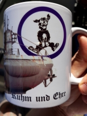 Fritz-Julius Lemp U-30 und U-110 - Tasse