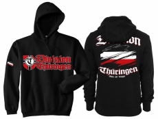 Thüringen Division - Schutz und Trutzgau - Kapuzenpullover schwarz