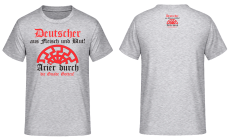 Deutscher aus Fleisch und Blut Arier durch die Gnade Gottes T-Shirt