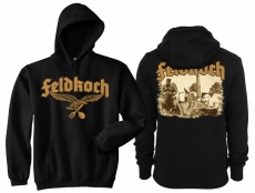 Feldkoch der Wehrmacht - Kapuzenpullover schwarz