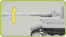 COBI 2703 Panzer VI Tiger - Bausatz