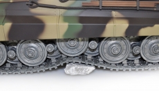 1:16 Panzerkampfwagen VI Königstiger Henschel-Turm Metallgetriebe+Metallketten+Metalllaufräder Professional Line IR/BB