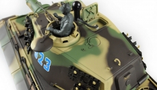 1:16 Panzerkampfwagen VI Königstiger Henschel-Turm Metallgetriebe+Metallketten+Metalllaufräder Professional Line IR/BB