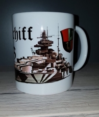 Schlachtschiff Tirpitz - 4 Tassen