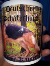 Der Deutsche Schäferhund - Unser treuer Kamerad - Tasse