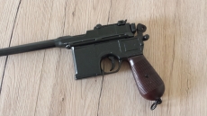 Mauser C96 Pistole Deko Modellwaffe