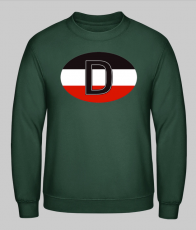 D Deutschland Schwarz weiss rot Pullover