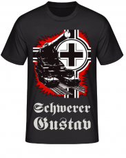 Schwerer Gustav DORA Balkenkreuz T-Shirt