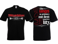 Blitzschützer - Die Jungs in schwarz - T-Shirt schwarz