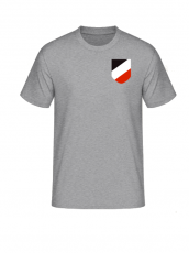 Wehrmacht Emblem Schwarz Weiss Rot T-Shirt
