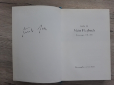 Günther Rall - Mein Flugbuch handsigniert von Günther Rall und Kurt Braatz