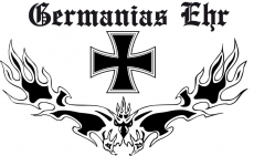 Germanias Ehr - Fahne 90x150 cm