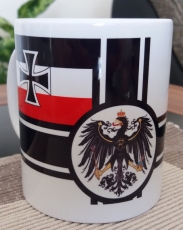 Reichskriegsflagge - 4 Tassen