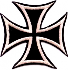 Eisernes Kreuz - Aufnäher