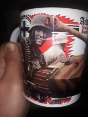 Ardennenoffensive 1944 Königstiger Tasse