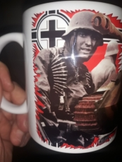 Ardennenoffensive Kampfgruppe 1944 Königstiger 4 Tassen