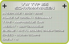 Cobi 2403 Schwimmwagen - Bausatz