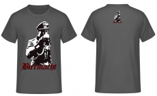 Biermacht Wehrmacht Biertrinker T-Shirt