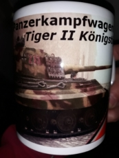 Königstiger Tiger 2 - 4 Tassen