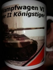 Königstiger Tiger 2 - 4 Tassen