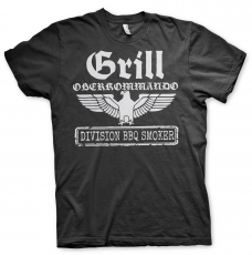 Grill Oberkommando - T-Shirt schwarz