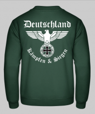 Deutschland Reichsadler Kämpfen und Siegen Pullover