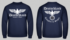 Deutschland Reichsadler Kämpfen und Siegen Pullover