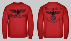 Deutschland Reichsadler Kämpfen und Siegen Pullover