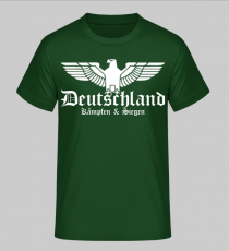 Deutschland Reichsadler Kämpfen und Siegen T-Shirt
