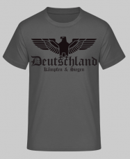 Deutschland Reichsadler Kämpfen und Siegen T-Shirt