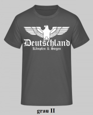 Deutschland Reichsadler Kämpfen und Siegen T-Shirt
