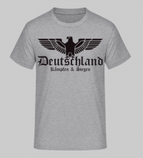 Deutschland Reichsadler Kämpfen und Siegen T-Shirt