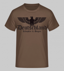 Deutschland Reichsadler Kämpfen und Siegen T-Shirt