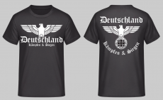 Deutschland Reichsadler Kämpfen und Siegen T-Shirt
