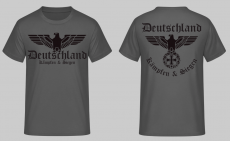 Deutschland Reichsadler Kämpfen und Siegen T-Shirt