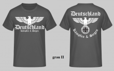 Deutschland Reichsadler Kämpfen und Siegen T-Shirt