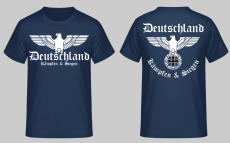 Deutschland Reichsadler Kämpfen und Siegen T-Shirt