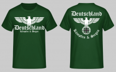 Deutschland Reichsadler Kämpfen und Siegen T-Shirt