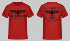 Deutschland Reichsadler Kämpfen und Siegen T-Shirt