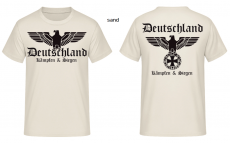 Deutschland Reichsadler Kämpfen und Siegen T-Shirt