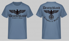 Deutschland Reichsadler Kämpfen und Siegen T-Shirt
