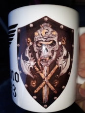 Schwarze Sonne Reichsadler Wikinger - 4 Tassen