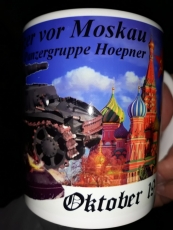 Deutsche Panzer vor Moskau - Erich Hoepner - 4 Tassen