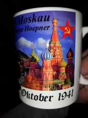 Deutsche Panzer vor Moskau - Erich Hoepner - 4 Tassen