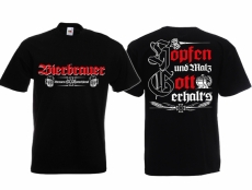 Bierbrauer Hopfen und Malz, Gott erhalts T-Shirt