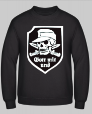 Gott mit uns Totenkopf Pullover