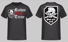 Gott mit uns Totenkopf Ruhm Ehre Treue T-Shirt