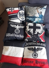 Reichskriegsflagge - Kissen 40x40cm